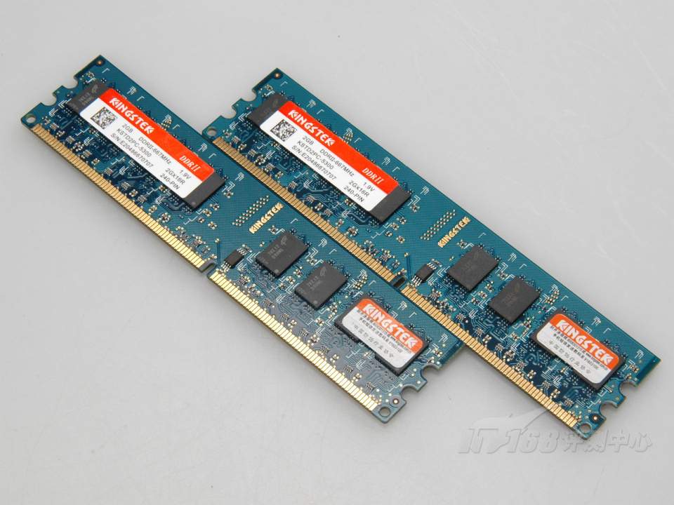 KINGSTEK(��ʿ̩) 2GB��PC2-5300/DDR2 667���ڴ����������ͼ