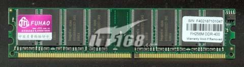 ����(FUHAO) 512MB��PC-3200/DDR400���ڴ����������ͼ