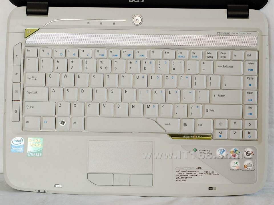 Acer(�곞) Aspire 4310400508C�ʼǱ����������ͼ