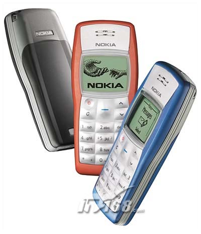 ŵ����(NOKIA) 1100�ֻ����������ͼ