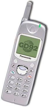 panasonic gd92  其实很好用,发短信很方便.