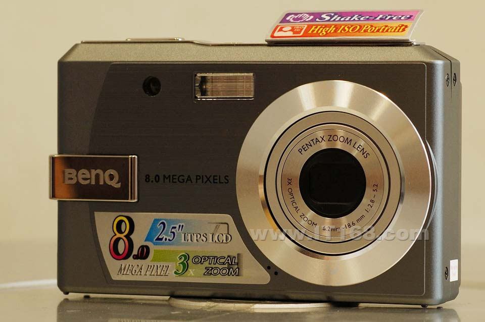 BenQ(明基) DC E820数码相机外观清晰大图