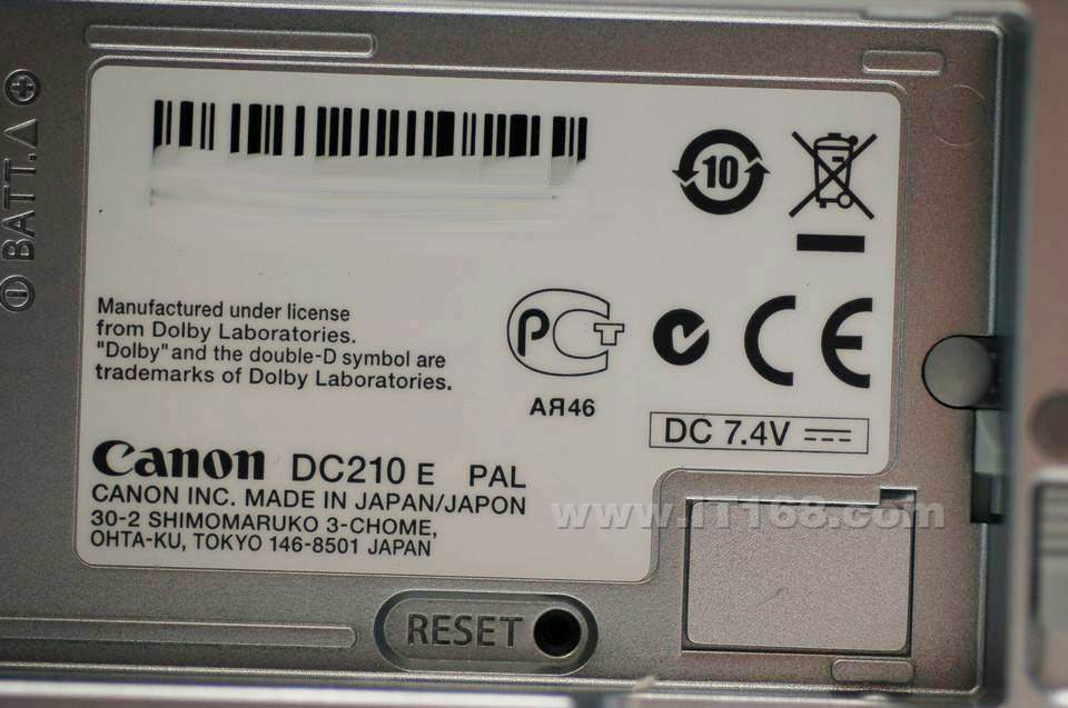 ����(Canon) DC210������������������ͼ