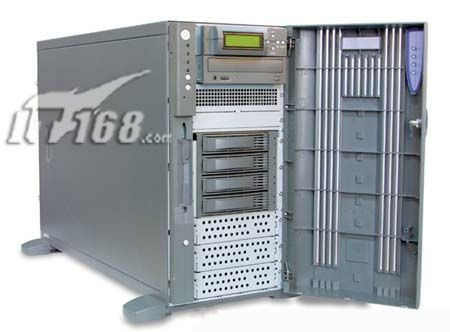 联想(lenovo) 万全 T350Xeon 2.0GHz/256MB/36GB/双电源服务器外观清晰大图