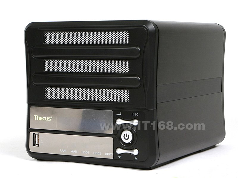 Thecus(色卡司) N3200NAS网络存储器外观清晰大图