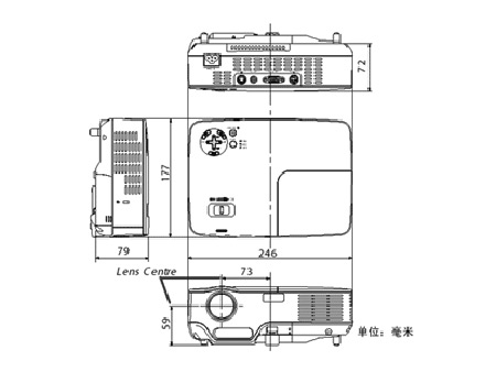 点击查看下一张NEC NP40+投影机图片