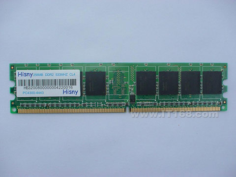 点击查看下一张Hisny 512MB（PC2-4300/DDR2 533）内存图片