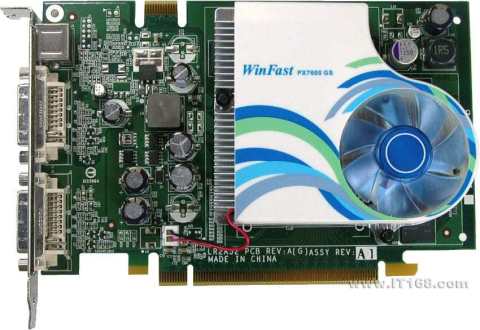 点击查看下一张丽台 PX7600 GS TDH超频版显卡图片