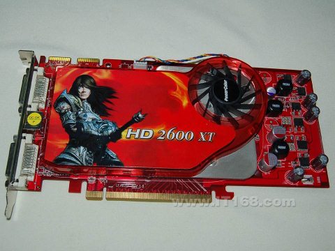 点击查看下一张迪兰恒进 镭姬杀手HD 2600XT DDR4(256M)显卡图片