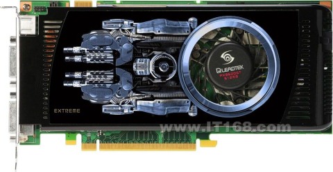 点击查看下一张丽台 PX9600 GT 512超频版(PX9600 GT TDH 512MB Extreme)显卡图片