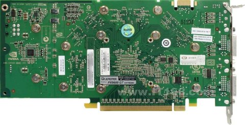 丽台 PX9600 GT 512超频版(PX9600 GT TDH 512MB Extreme)显卡图片