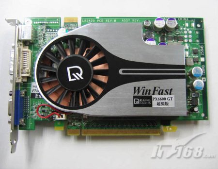 丽台 PX6600 GT TDH 超频版显卡图片