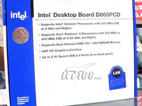 Intel D865PCD主板图片