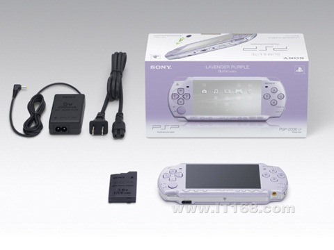 点击查看下一张SONY PSP2000(熏衣紫)游戏设备图片