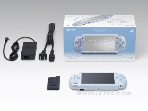 点击查看下一张SONY PSP2000(雏菊蓝)游戏设备图片