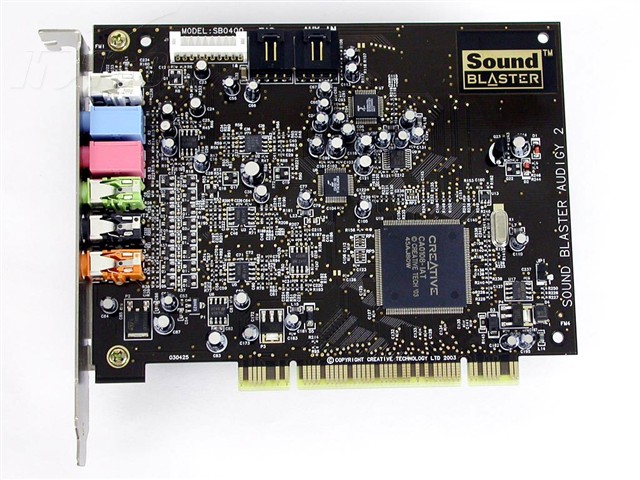 点击查看下一张CREATIVE Sound Blaster Audigy 2 Value声卡图片