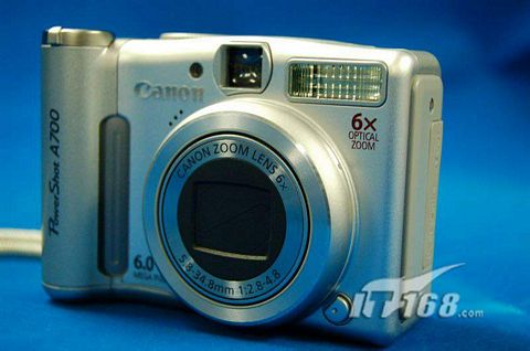 点击查看下一张佳能 PowerShot A700数码相机图片