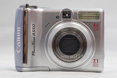 点击查看下一张佳能 PowerShot A550数码相机图片