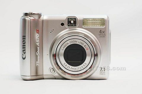 点击查看下一张佳能 PowerShot A570 IS数码相机图片