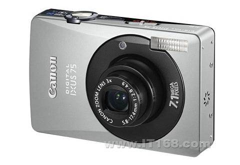 点击查看下一张佳能 Digital IXUS 75数码相机图片