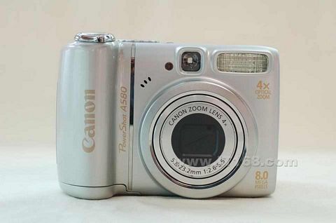 点击查看下一张佳能 PowerShot A580数码相机图片