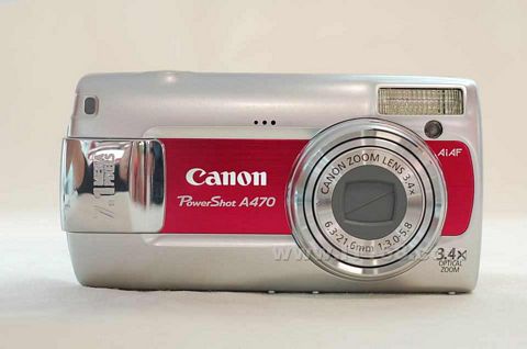 点击查看下一张佳能 PowerShot A470数码相机图片