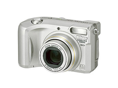 点击查看下一张尼康 Coolpix 4800数码相机图片
