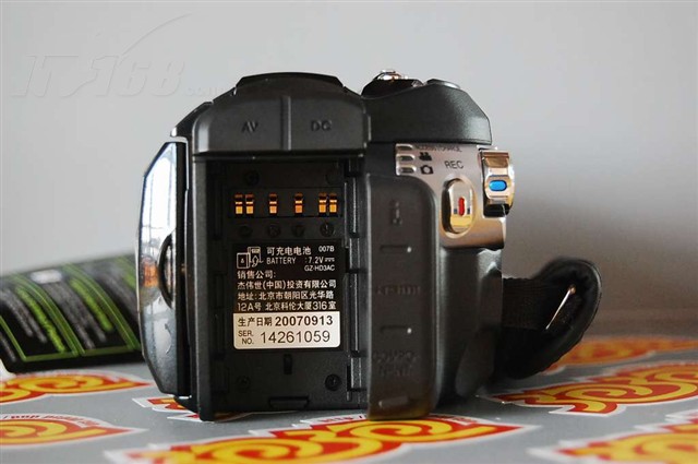 JVC GZ-HD3AC数码摄像机图片
