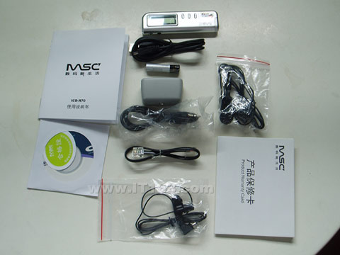 MSC R70数码录音笔图片