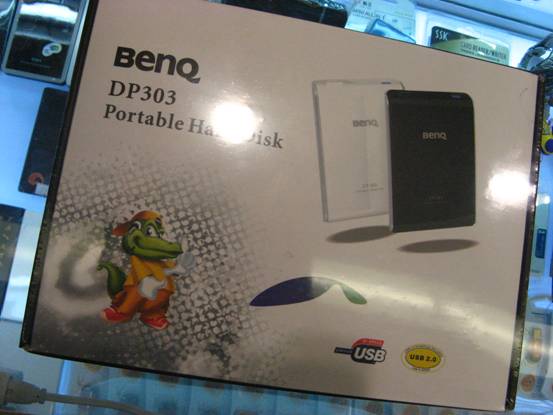 BenQ DP303(160G)移动硬盘图片