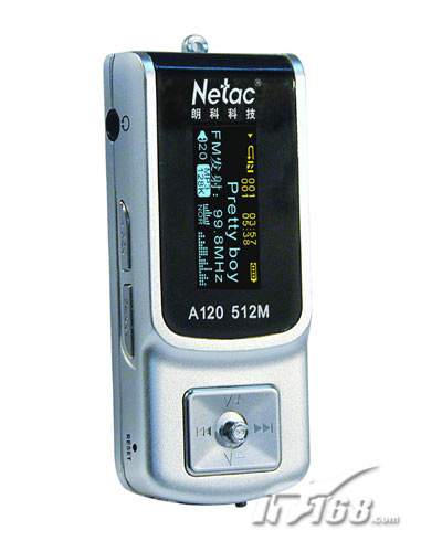 点击查看下一张朗科 A120(512M)MP3播放器图片