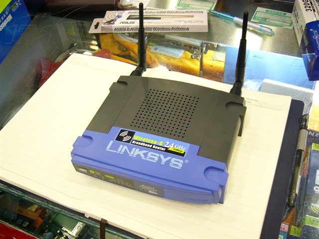 点击查看下一张Cisco-Linksys WRT54GS无线路由器图片