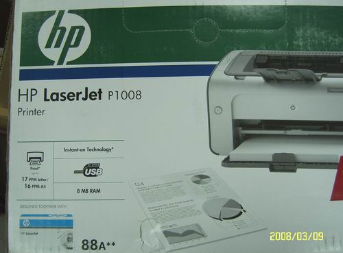 点击查看下一张惠普 LaserJet P1008(CC366A)激光打印机图片