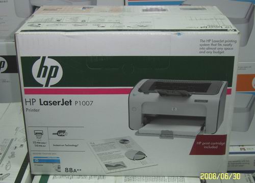 点击查看下一张惠普 LaserJet P1007(CC365A)激光打印机图片