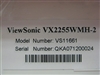 优派VX2255wmb/wmh