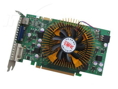 七彩虹9600gt-gd3 cf黄金版 256m v11显卡产品图片8