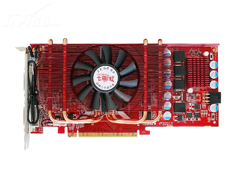 七彩虹igame 9800gt-gd3 冰封骑士 512m显.