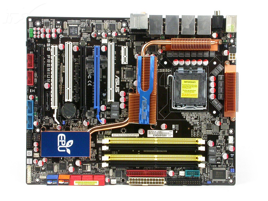 华硕p5q premium主板产品图片44