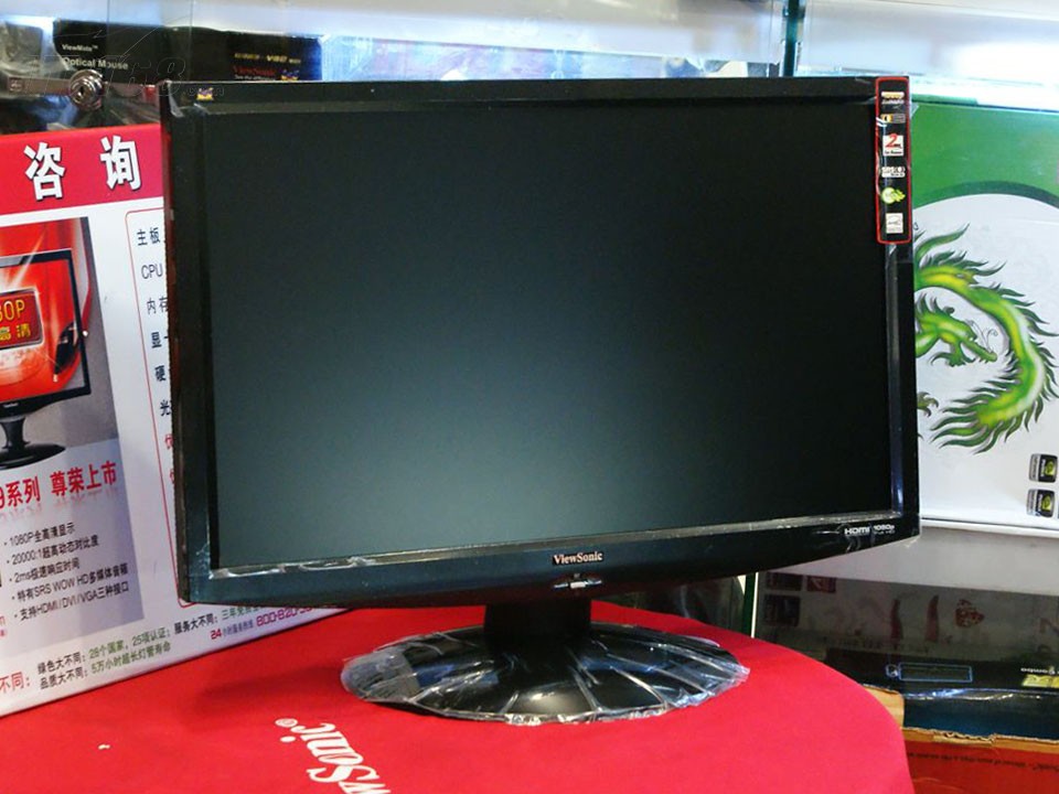 优派vx2433wm液晶显示器产品图片2