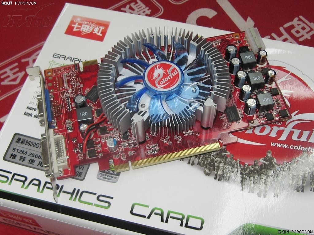 七彩虹逸彩9600gt-gd3 cf黄金版 512m a1.