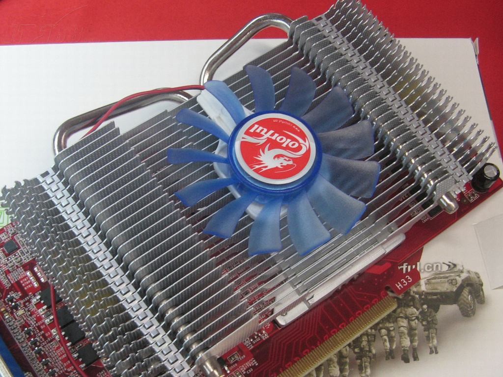 七彩虹逸彩9800gt-gd3 冰封骑士3f 512m显卡产品图片9