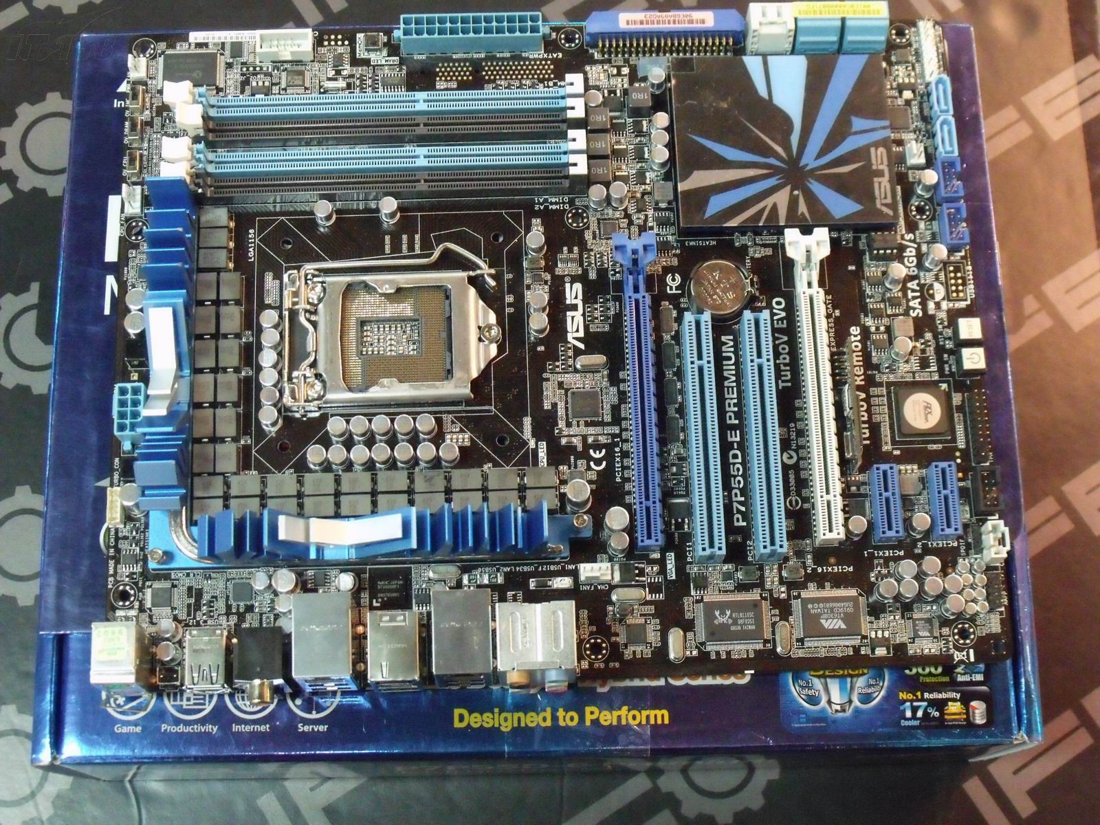 华硕p7p55d-e premium主板产品图片22