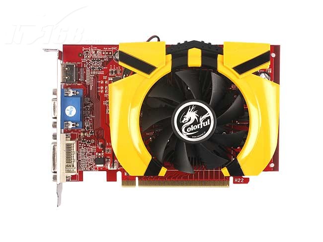 七彩虹gt220-gd2 cf黄金版 1g m25显卡产品图片1