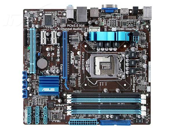 华硕p7h55-m主板产品图片10