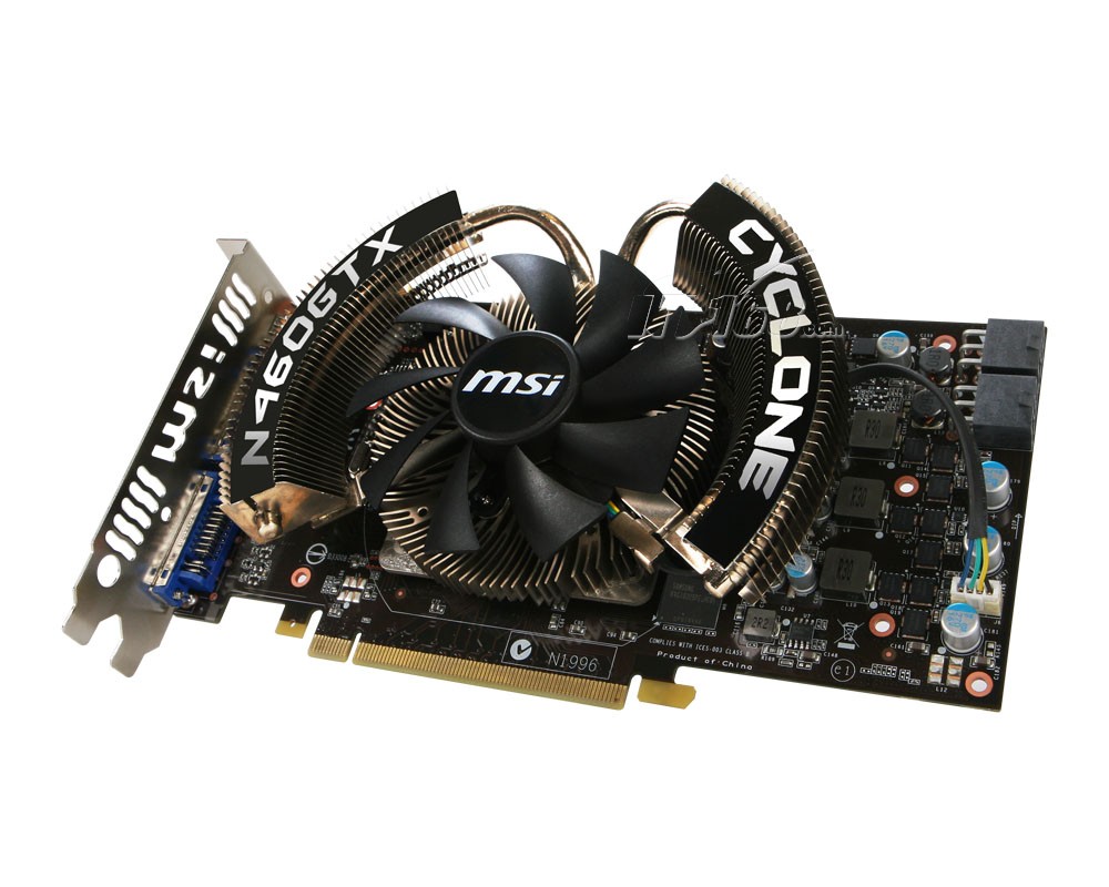 msi微星n460gtx-se cyclone 1gd5/oc显卡产品图片3