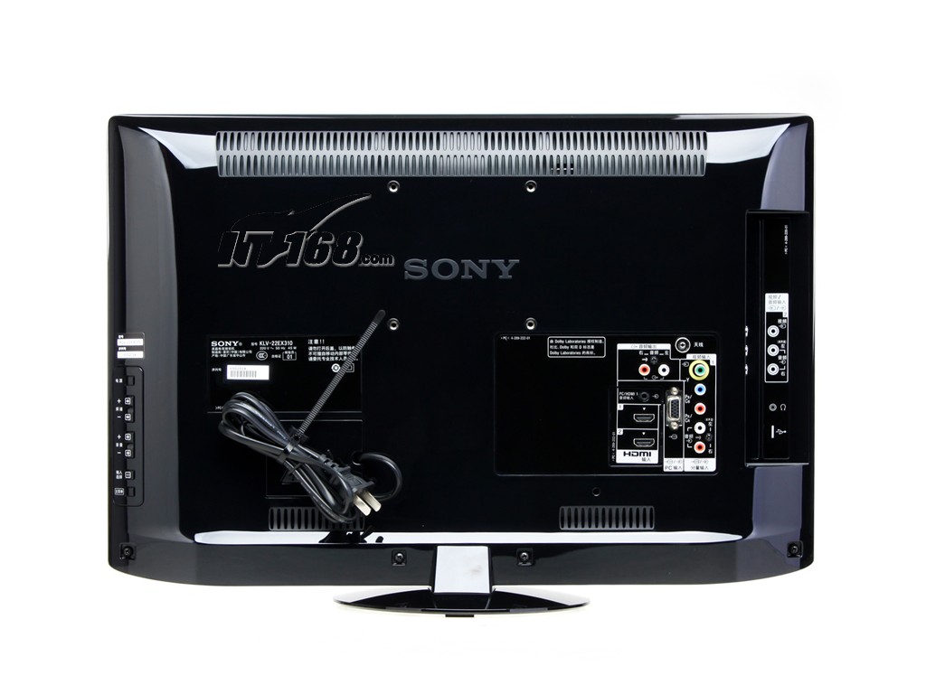 索尼klv-22ex310背面图片