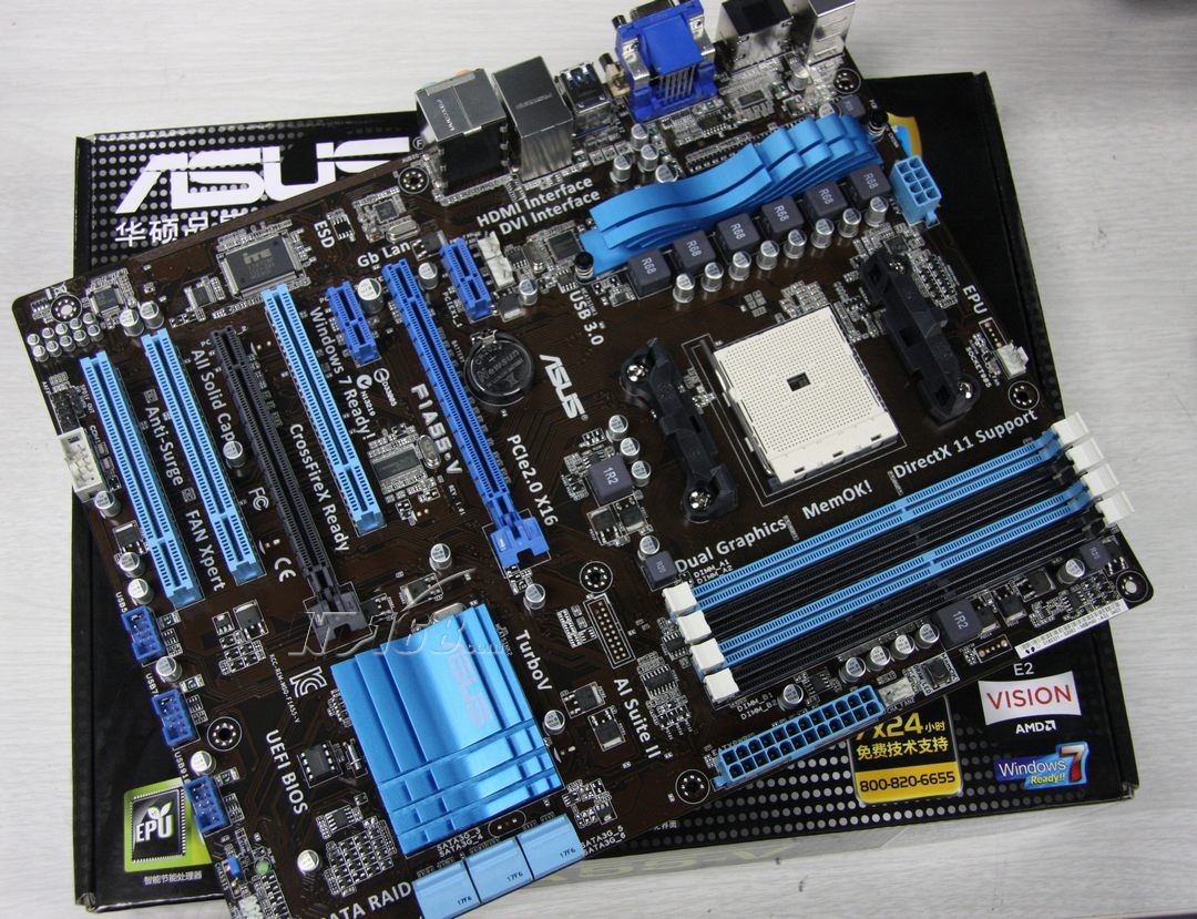 华硕f1a55-v主板产品图片5