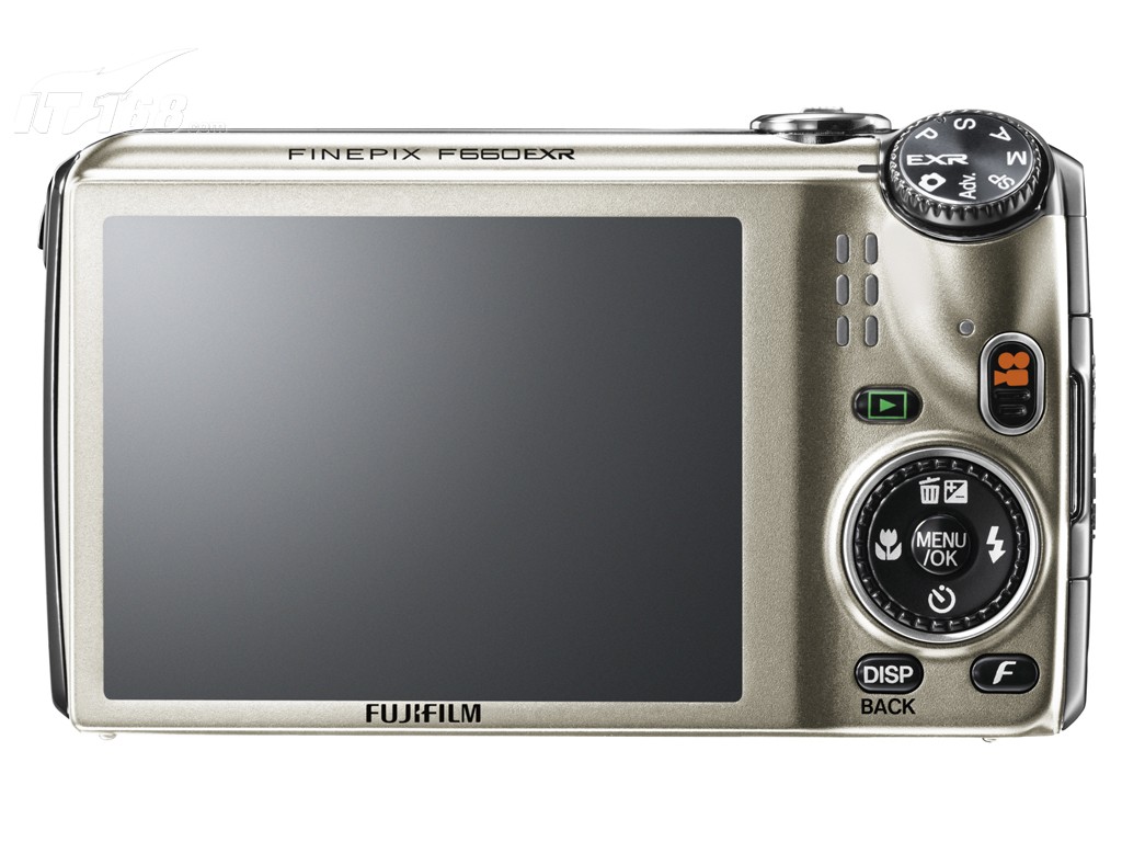 富士f665exr 数码相机 金.