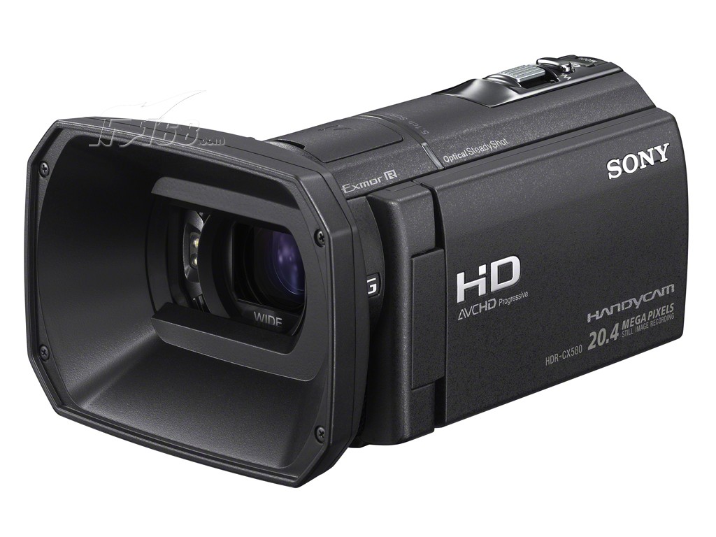 索尼hdr-cx580e全部图片8素材-it168数码摄像机图片大全