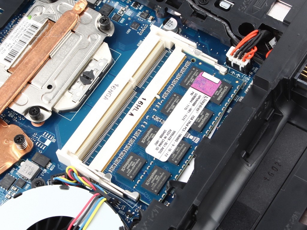 惠普4436s(a6c79pa)内存插槽图片